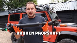 Broken propshaft can you still drive it [upl. by Milstone206]