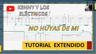 Como tocar No huyas de mi Tutorial extendido [upl. by Selohcin]