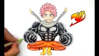 DESSIN NATSU GEAR 4  FAIRY TAIL [upl. by Sedecram]