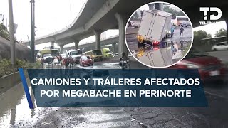 Megabache quotMata camionesquot en Perinorte se vuelve viral por los estragos que ha dejado [upl. by Oiraved546]