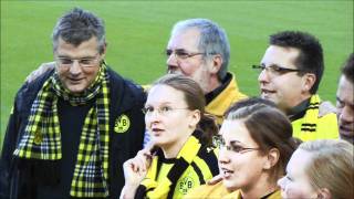 BVB  Wolfsburg Leuchte auf mein Stern Borussia Dortmund mit Nobby Dickel [upl. by Nesmat]