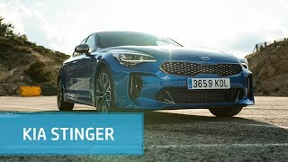 Así es el KIA Stinger la berlina deportiva de KIA  Diariomotor [upl. by Gemma]