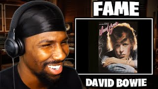 TOO GOOD  Fame  David Bowie Reaction [upl. by Akered]