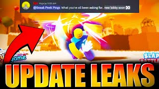 SLAP BATTLES NEW UPDATE LEAKS HOW TO GET UNTITLED GLOVE UNTITLED TAG GAME GUIDE NEW LOBBY [upl. by Estel]