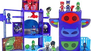 Transformation base is broken PJ Masks New Mission Control HQ Playset upgrade DuDuPopTOY [upl. by Uriia742]