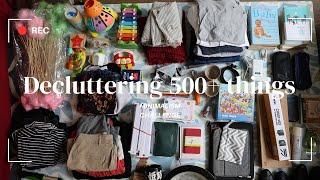 Decluttering 500 things in 1 month  Minimalism game [upl. by Garlan]