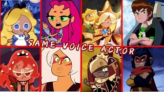 ENG Version Every Cookie Run Character That Also Voicing Cartoon Network Characters Special [upl. by Anowahs72]