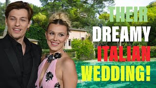 Inside Millie Bobby Brown amp Jake Bongiovis Dreamy Italian Wedding 💍✨ [upl. by Ameer]