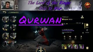 The Lord of the Ring Rise to War Qurwan Build Tips and Guide [upl. by Eelnodnarb]