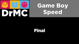 DrMC Special Side Event Game Boy Speed  Final [upl. by Kciredor872]