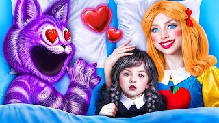 Міс Делайт vs Венздей Аддамс Poppy Playtime Chapter 3 CATNAP живий [upl. by Eentrok364]