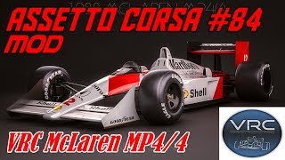 Assetto Corsa 84 Mod  VRC McLaren MP44 [upl. by Nollahp]