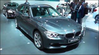 BMW 318d xDrive Touring 2014 In detail review walkaround Interior Exterior [upl. by Gasparo]