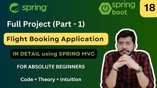 Flight Booking Application Full Project  Lec18  Spring Framework Bootcamp [upl. by Mayes]