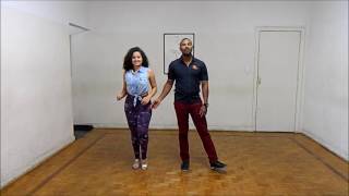 Aula de Kizomba  Aula 1 Presencial e ONLINE [upl. by Acsehcnarf]