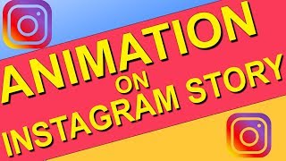 How To Add Animation To Instagram Story [upl. by Domel]