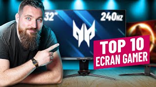 TOP 10 MEILLEURS ECRANS PC GAMER amp CONSOLE [upl. by Ojyma]