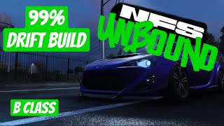 SUBARU BRZ drift Build B Class  NFS Unbound [upl. by Llien]