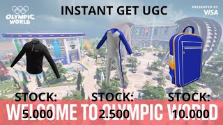 UGC LIMITED  OLYMPIC WORLD SCRIPT  INSTANT GET 3 UGCS [upl. by Floeter]