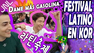 COREANO BAILANDO MÚSICA LATINA ★JUNALE★ FESTIVAL LATINOAMERICANO EN COREA  DESPACITO [upl. by Edmond]