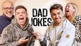 Dad Jokes  Try Not to Laugh Challenge Baggs Family Edition 2 [upl. by Ivz]