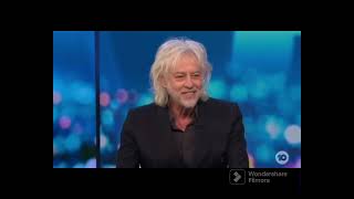 Bob Geldof Talks About His New Zombie Movie [upl. by Dlarej]