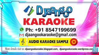 KARMEGHA VARNANTE MARIL HD KARAOKE [upl. by Damal]