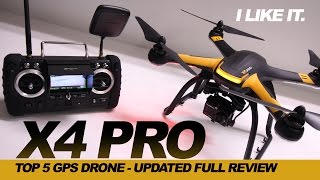 I LIKE IT  HUBSAN X4 PRO H109s Drone Review  GOPRO COMPATIBLE Drone UPDATED [upl. by Areik]