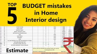 Unmissable 5 Musthave Tips For Interior Design Cost Estimate Interior Design COURSE Announcement [upl. by Nguyen686]