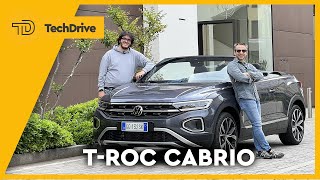 VOLKSWAGEN TROC CABRIO 2022 Test Drive Pro e Contro [upl. by Nosreme185]