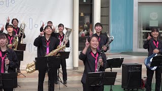 松戸六実高校 吹奏楽部「学園天国」 [upl. by Ahsemrak]