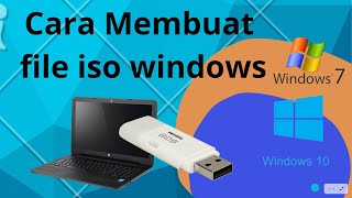 Cara Membuat File Iso Windows [upl. by Adar725]