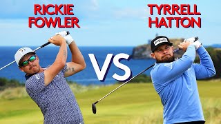 Rickie Fowler vs Tyrrell Hatton  2023 Genesis Scottish Open [upl. by Parlin]