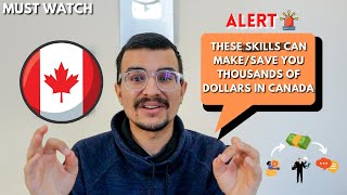 TOP 5 MOST HELPFUL SKILLS IF YOU ARE COMING TO CANADA  DONT IGNORE [upl. by Eniruam]