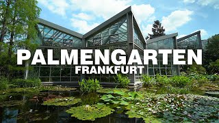 150 Years Old Botanical Garden  PalmenGarten Frankfurt [upl. by Eatnod]