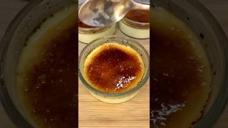 👩🏼‍🍳Recette FACILE  🍮 Crème brûlée 🇫🇷 asmr food recipe satisfying vanilla sugar france [upl. by Rodoeht]