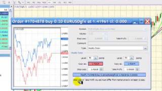 MetaTrader 4 Placing Orders [upl. by Madox459]