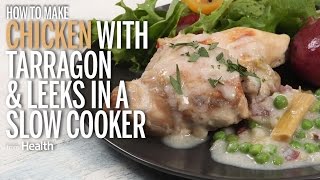 How to Make Slow Cooker Chicken with Tarragon and Leeks [upl. by Ttayh8]