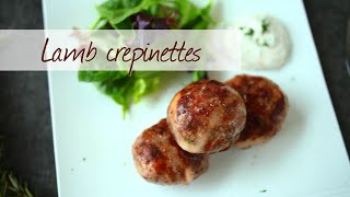 Lamb crepinettes  Video recipe [upl. by Gustavo]