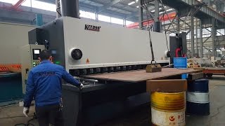 Shearcutting 25mm thicknessDA360S system From KRRASS [upl. by Jezebel]