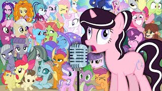 MLP Character Impressions 32 Pony Voices Only One Magpie [upl. by Leiram]