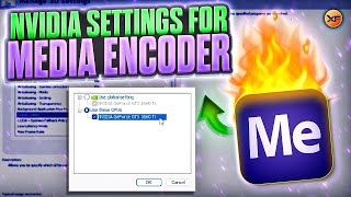 Best NVIDIA CONTROL Panel SETTINGS For MEDIA ENCODER 2024 [upl. by Shurlock901]