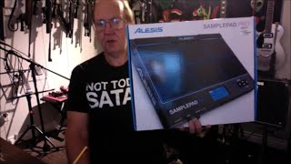 Alesis Sample Pad Pro 8 Unboxing Short Demo And First Impression [upl. by Neeven]