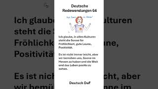 Deutsche Redewendungen 64 [upl. by Ibrad]