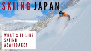 SKIING JAPAN What’s it Like Skiing Asahidake [upl. by Aihtenyc975]