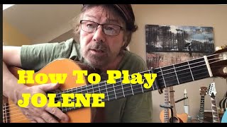 The trick to playing JOLENE by Dolly Parton [upl. by Hortensa]