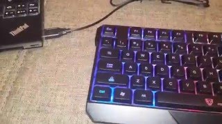 Tastatura Gaming MotoSpeed K70L iluminata Unboxing [upl. by Aeret387]