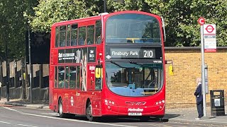 London Buses At Archway  010924 [upl. by Hallvard]