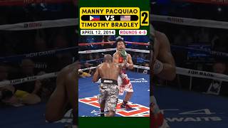 Manny Pacquiao 🇵🇭 VS 🇺🇸 Timothy Bradley 2  April 12 2014  ROUNDS 45 [upl. by Haibot]