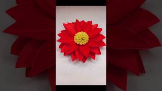 How To Make a Flower With Paper  Kagoj Diye Ful Banano  shorts diy craft papercraft amazing [upl. by Hobbie]